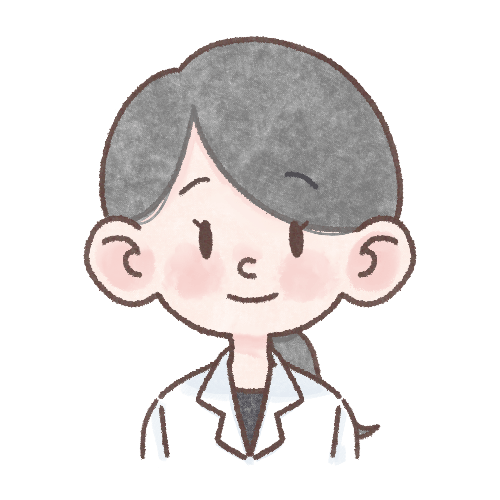 「微笑む女性」のイラスト